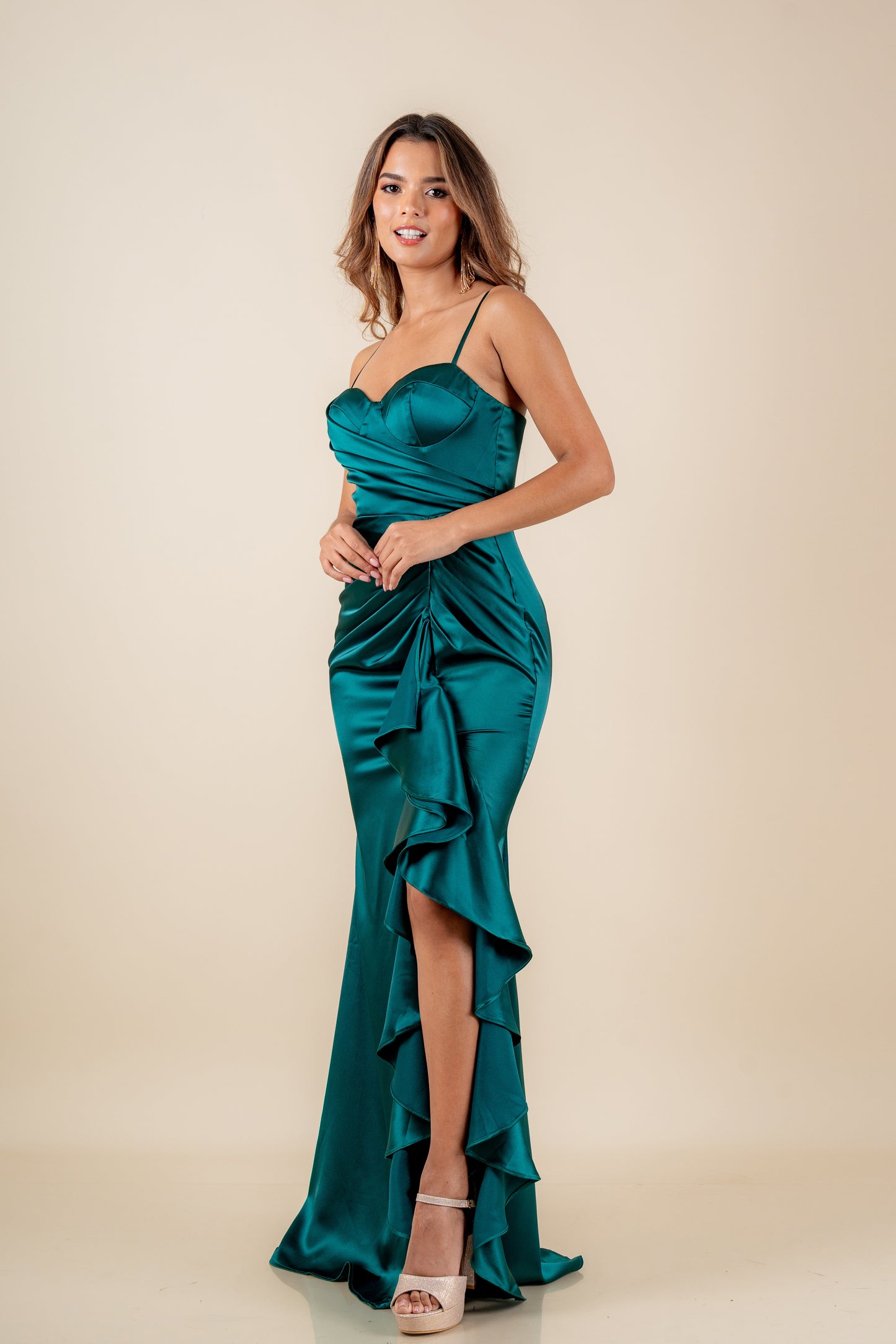 Ivana Emerald Green Dress
