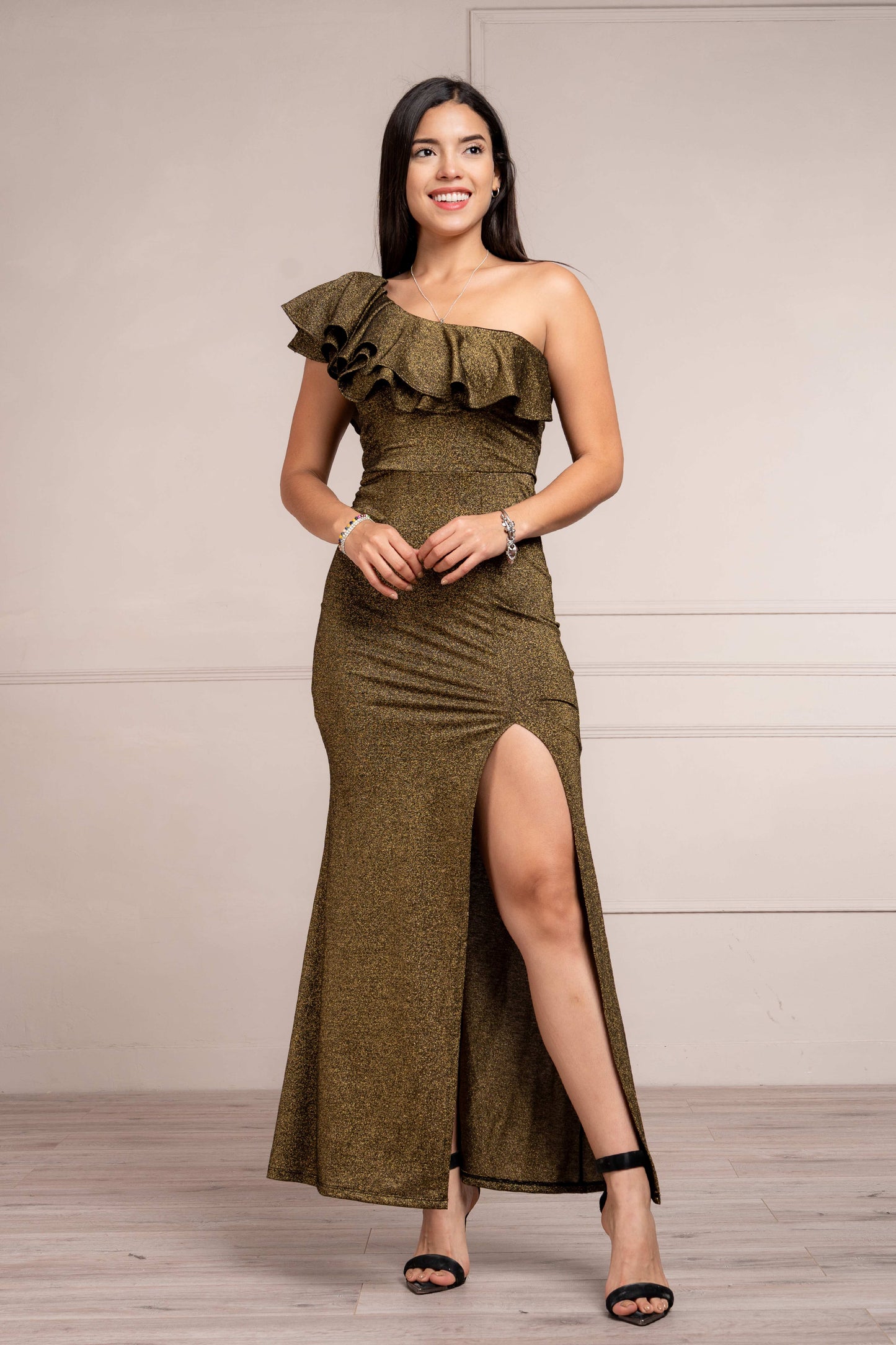 Estela One Shoulder Dress