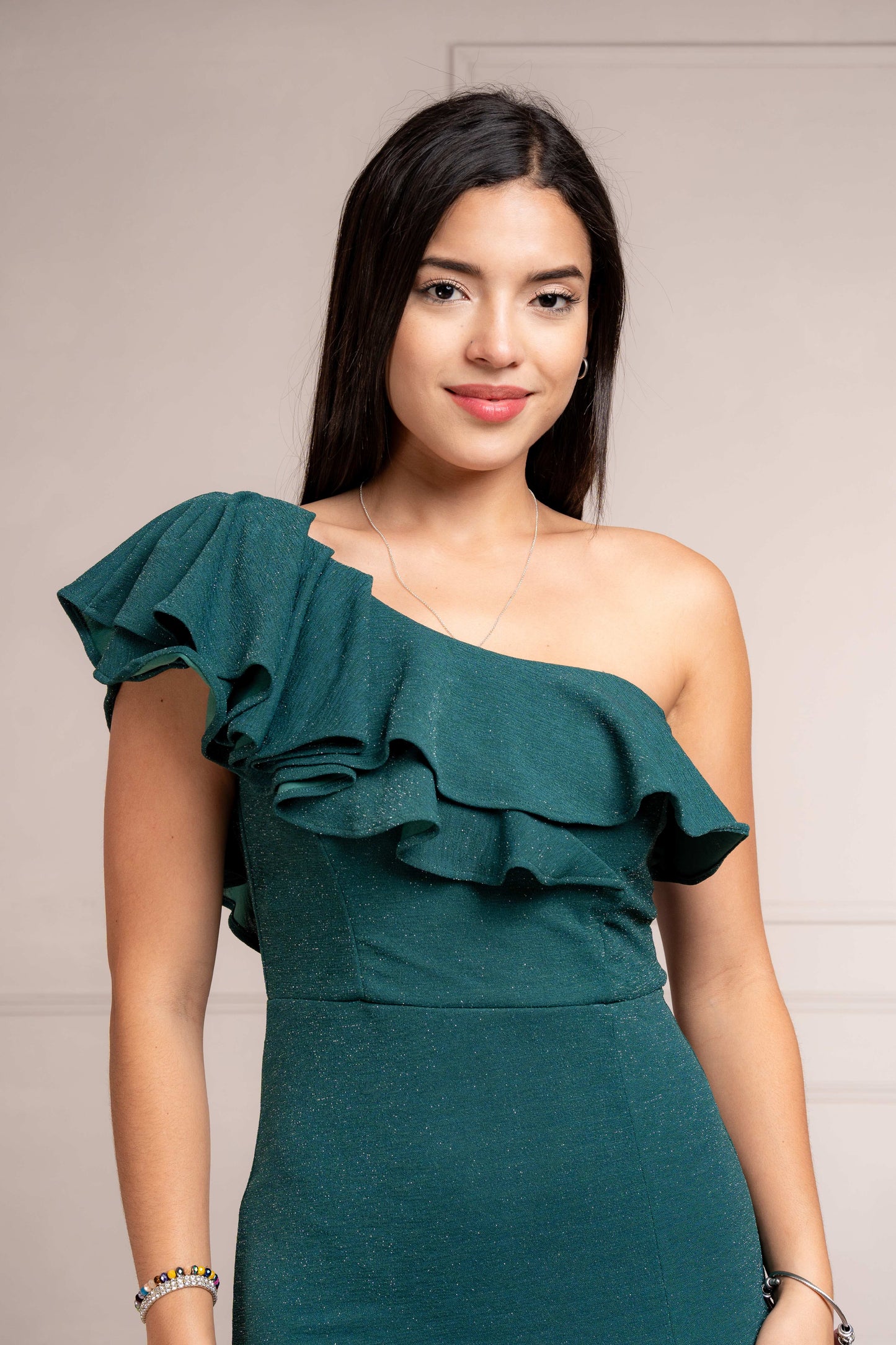Estela One Shoulder Dress