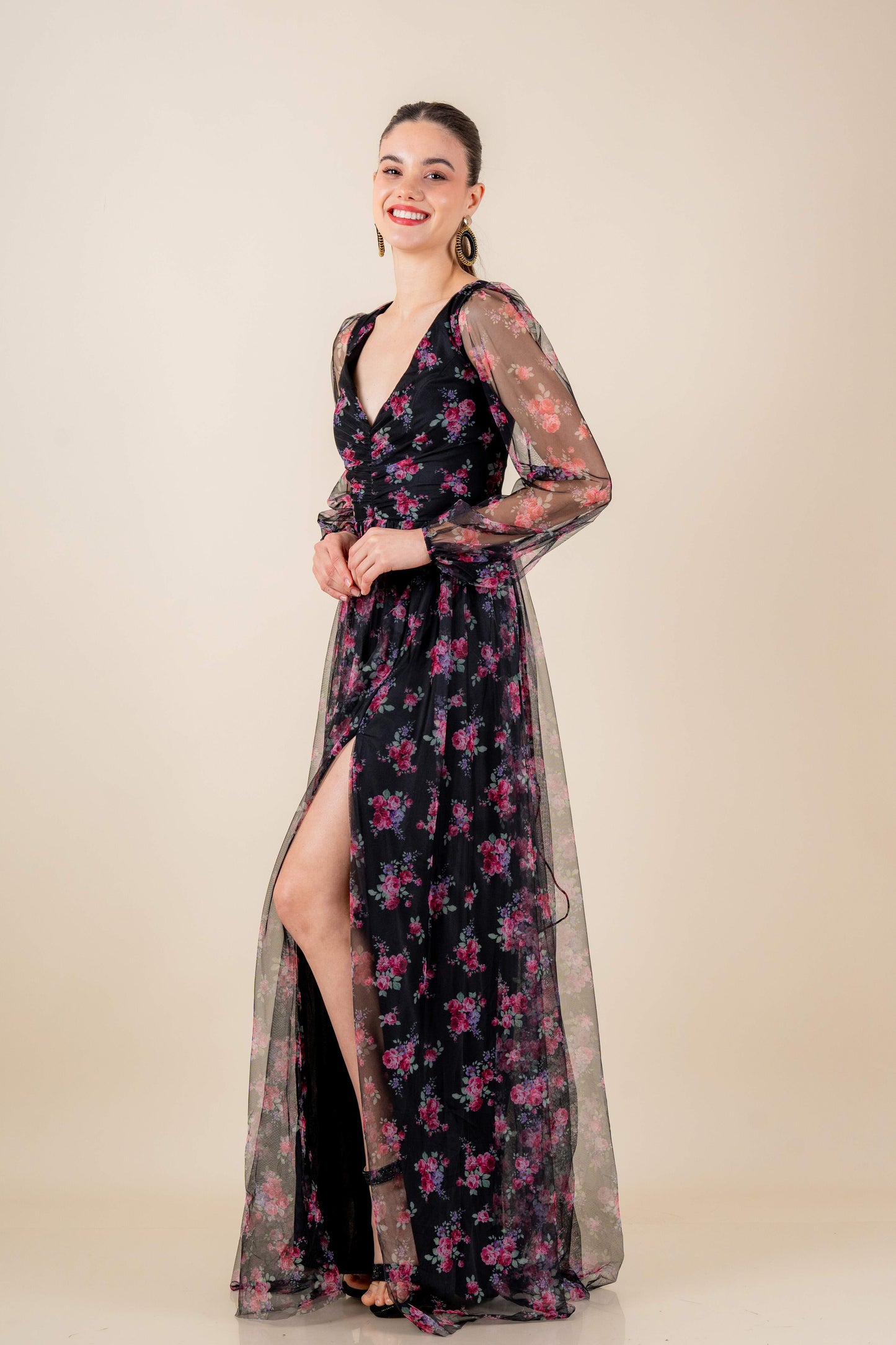 Fabiana Black Dress