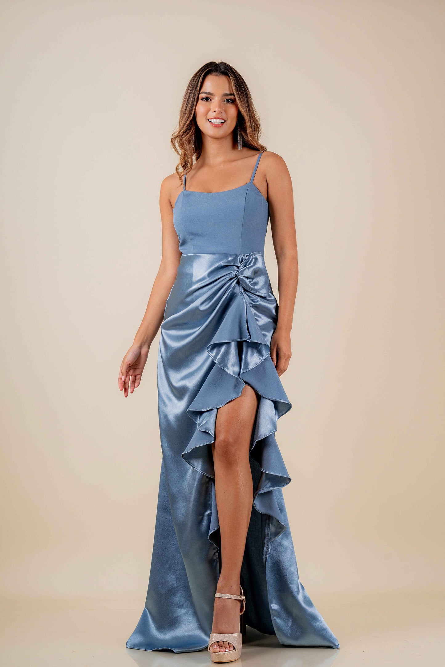 Lara Light Blue Dress