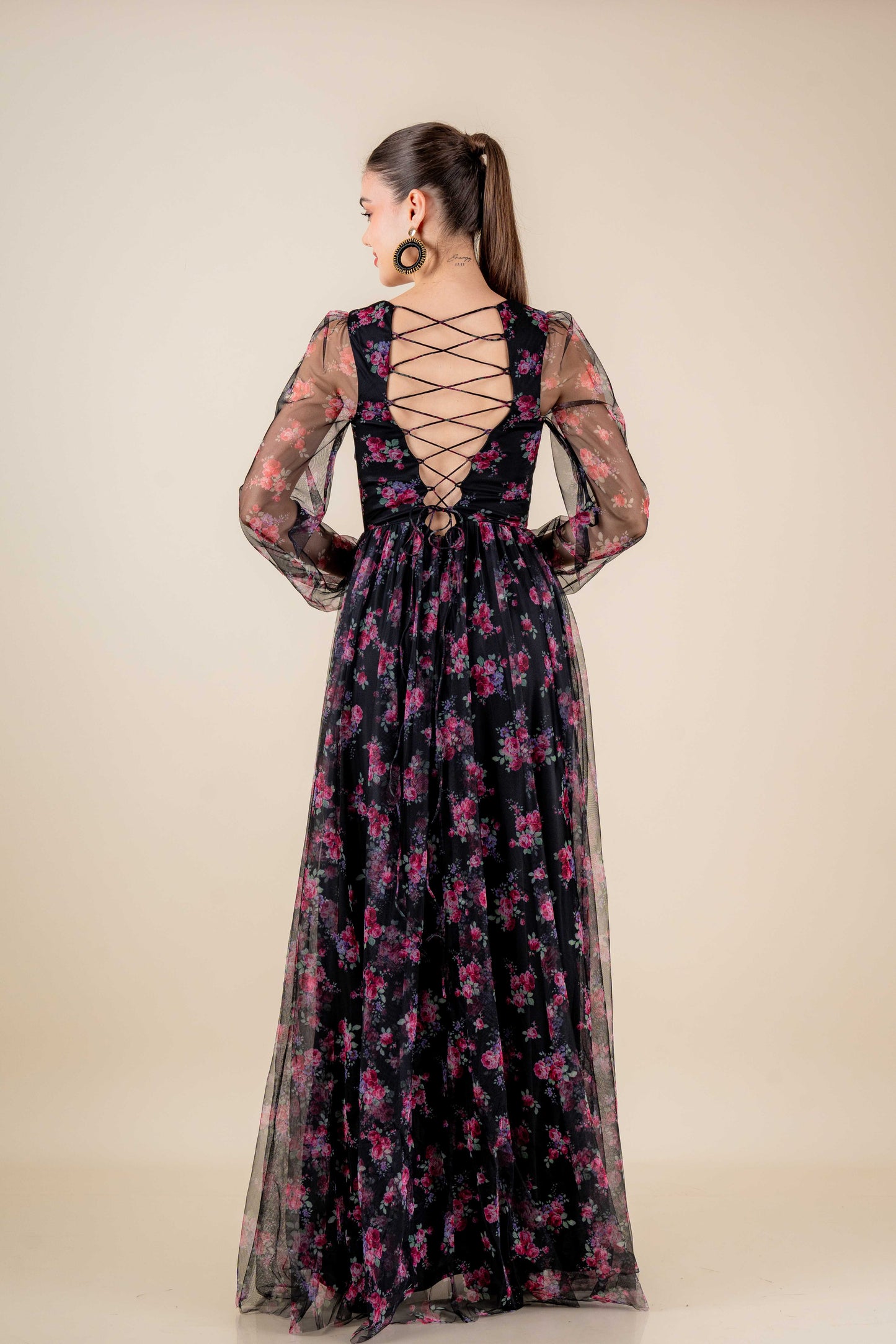 Fabiana Black Dress