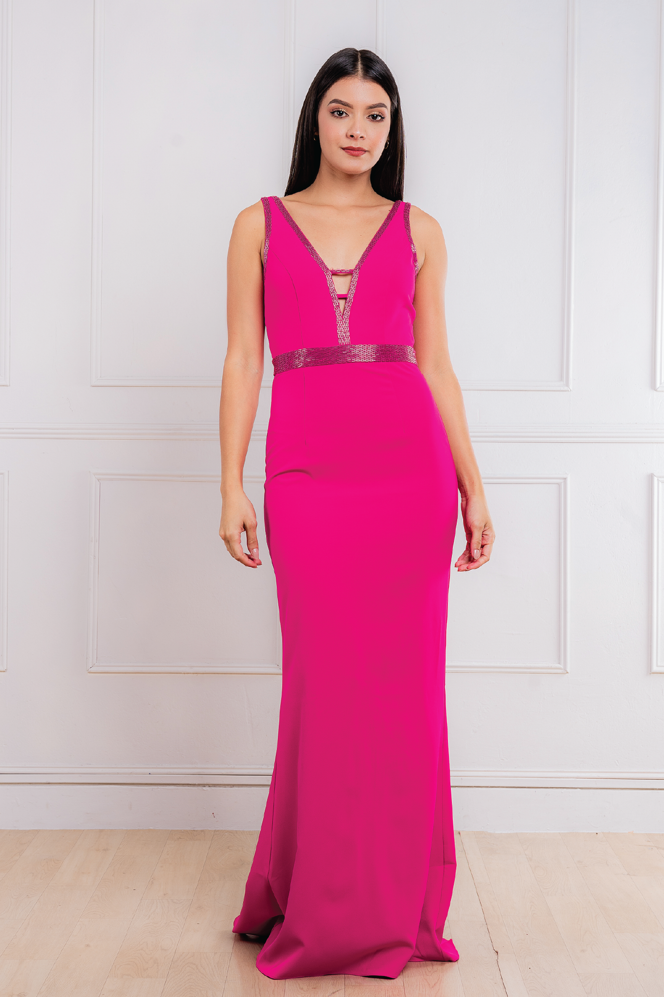 Antonella Fuchsia Dress