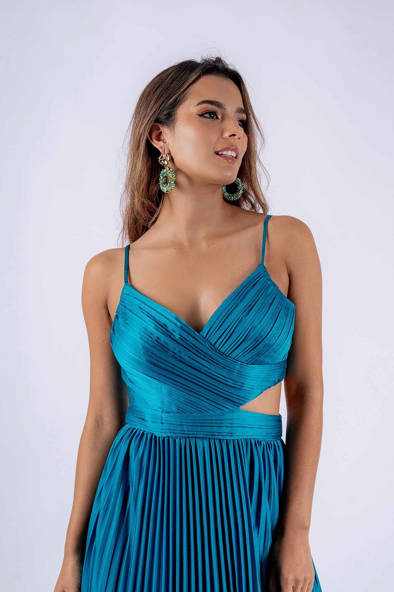 Gia Turquoise Dress