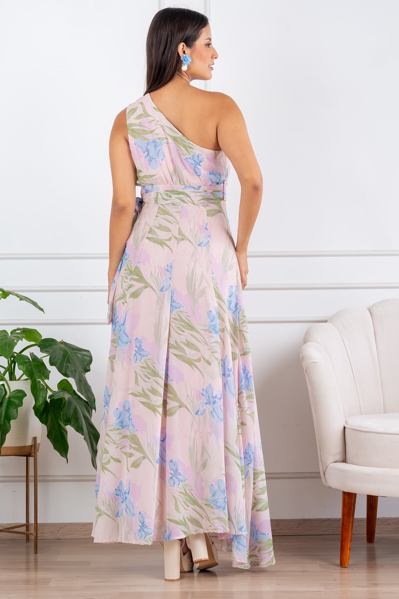Macarena Light Blue Dress