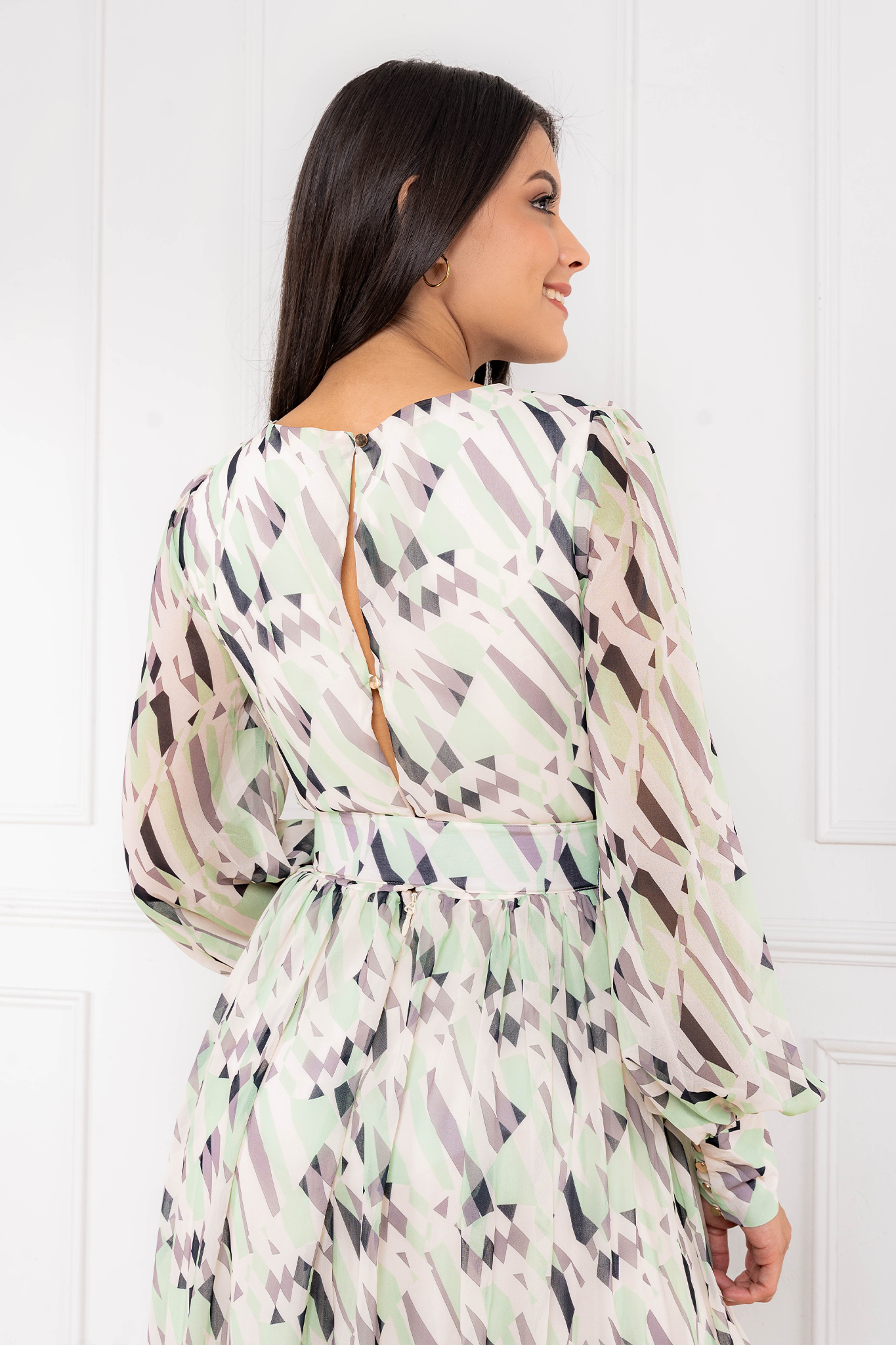 Martina Green Dress
