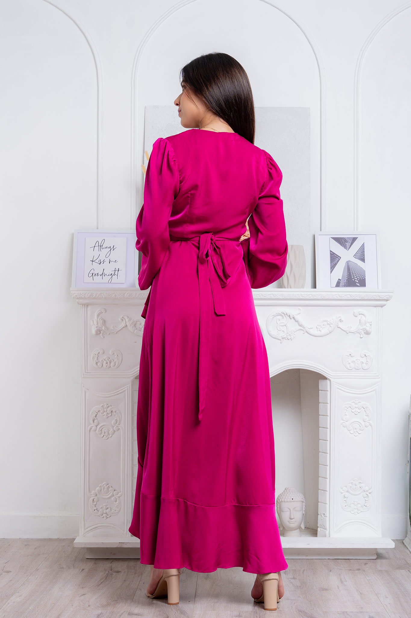 Abigail Fuchsia Dress