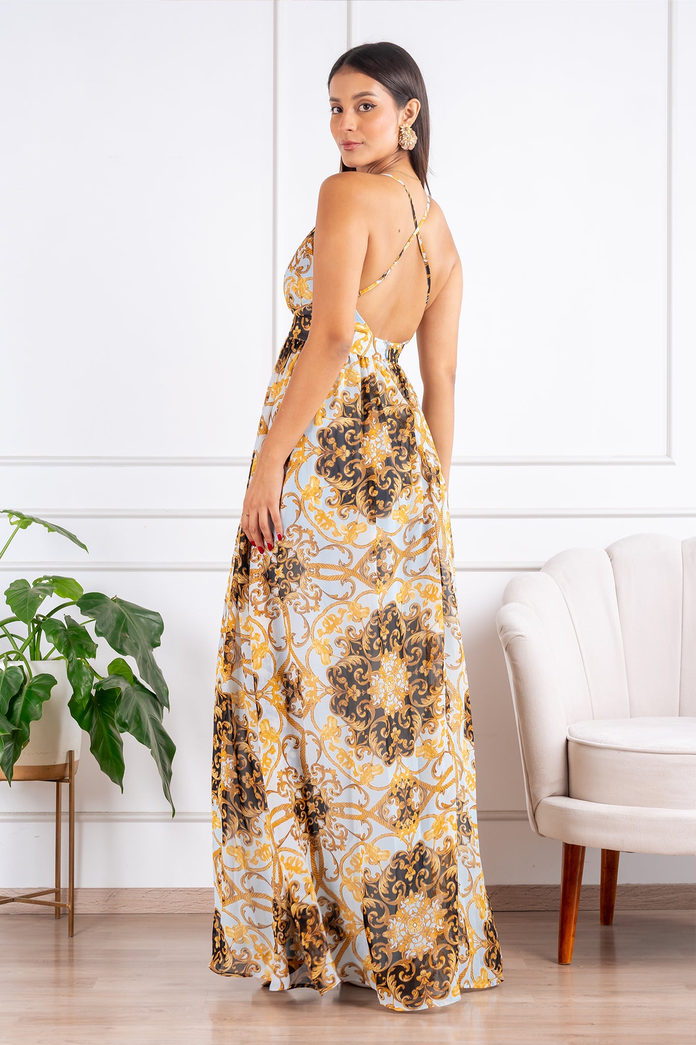Agustina Light Blue Dress