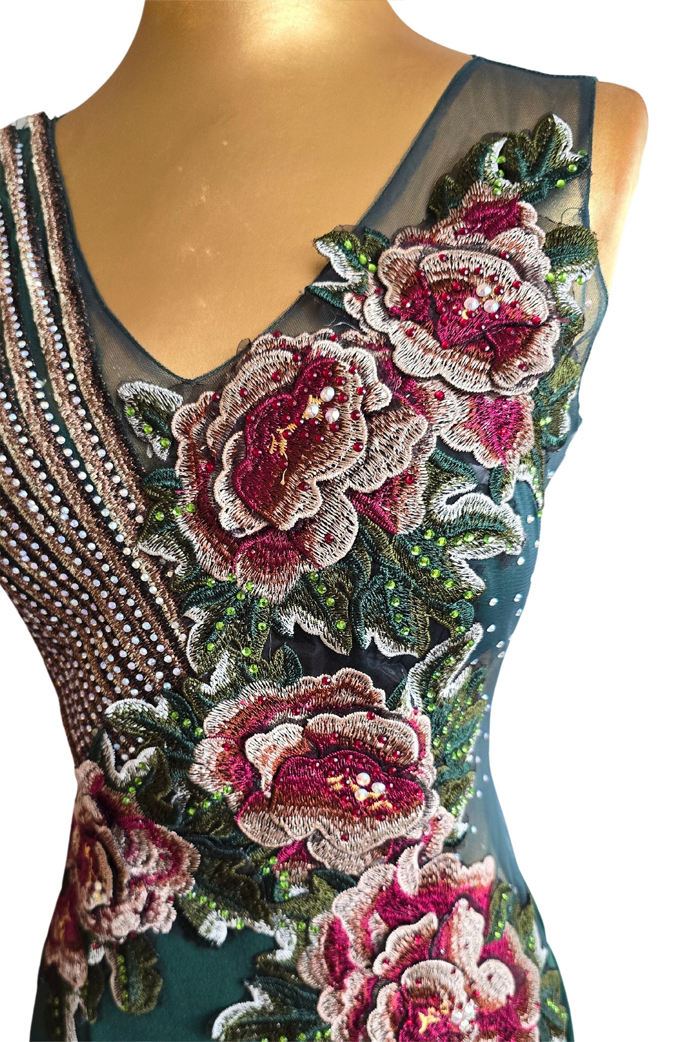 Andrea Green Dress