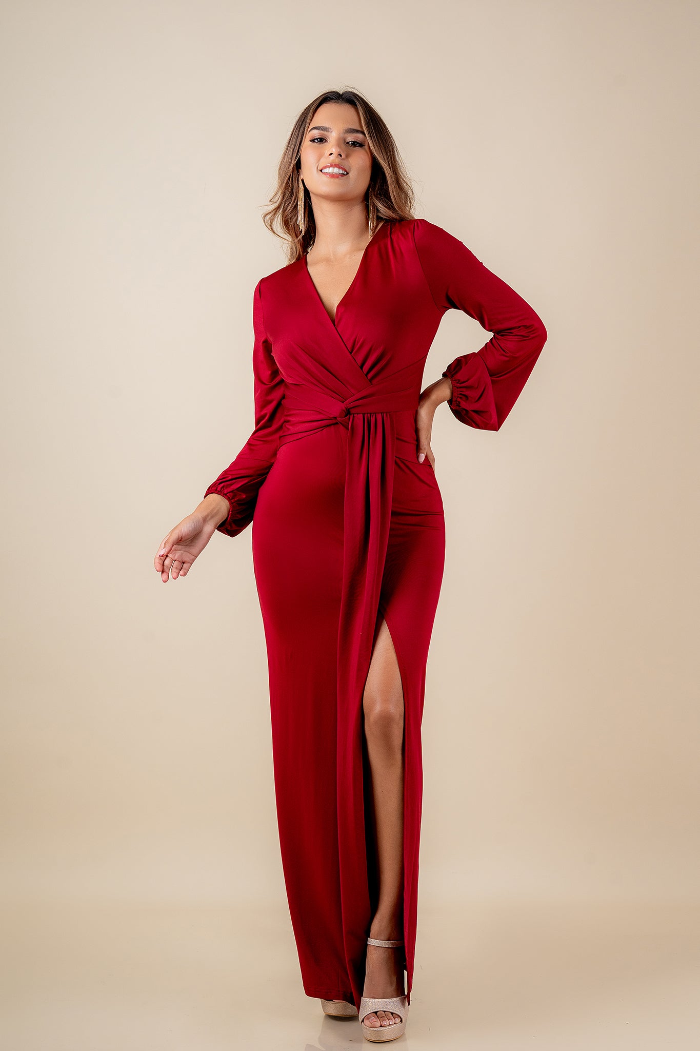 Ania Cherry Dress