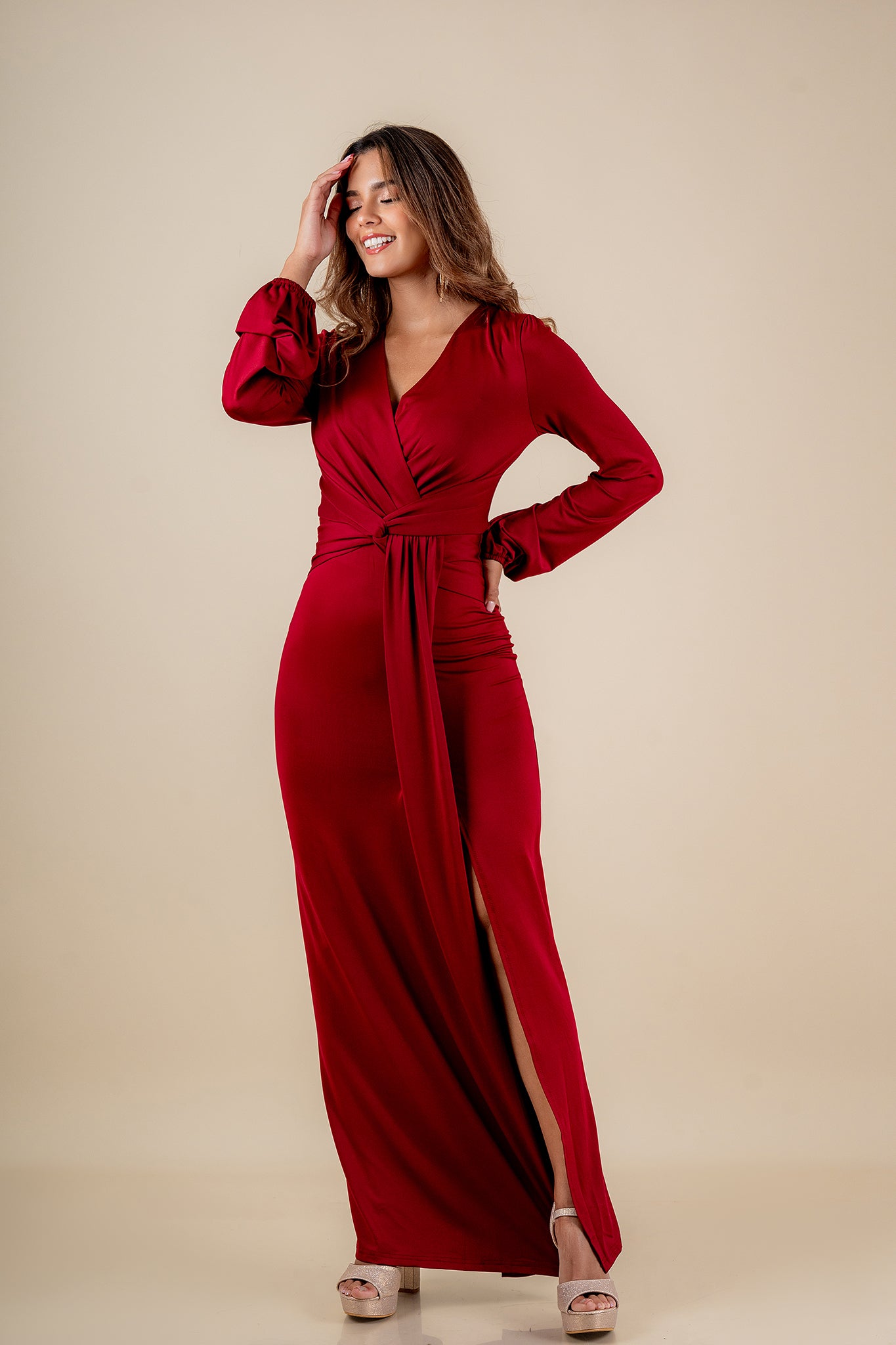 Ania Cherry Dress