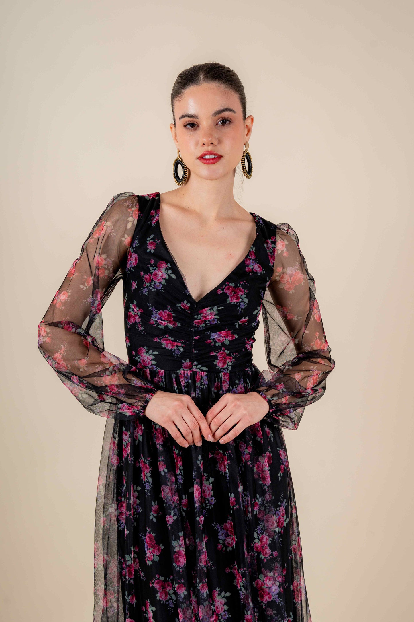 Fabiana Black Dress