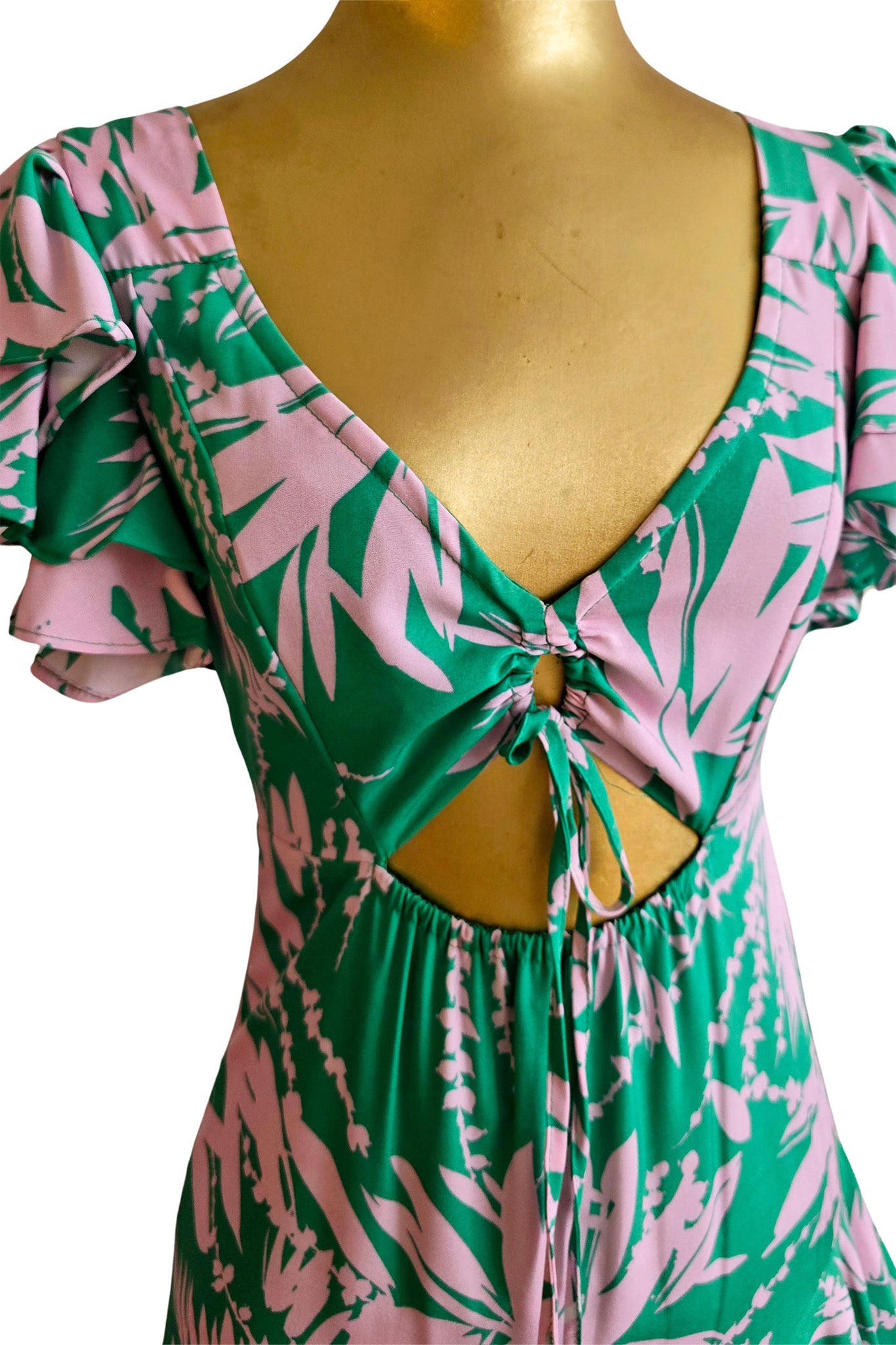 Galia Green Dress