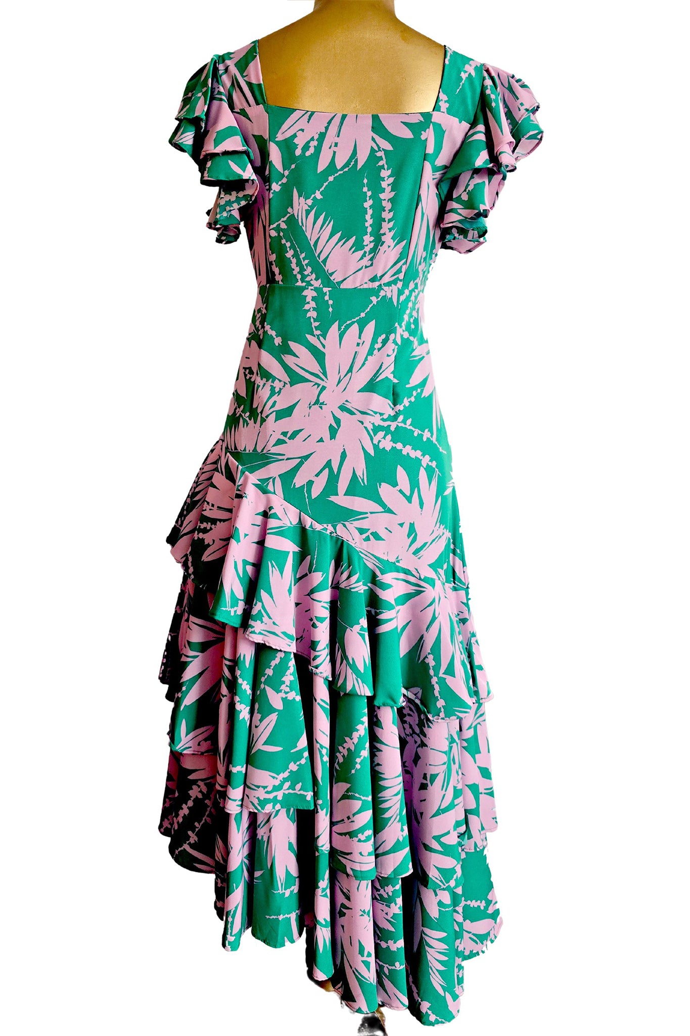 Galia Green Dress