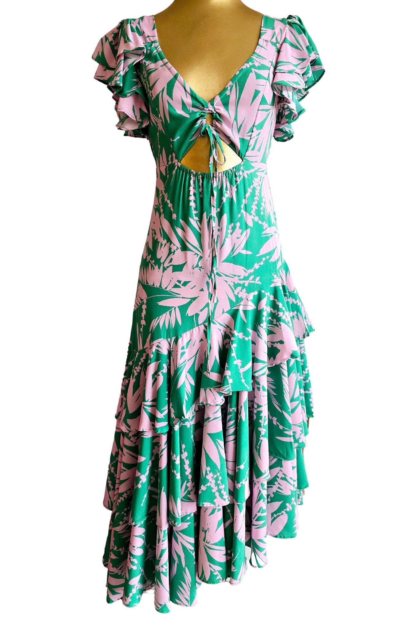 Galia Green Dress