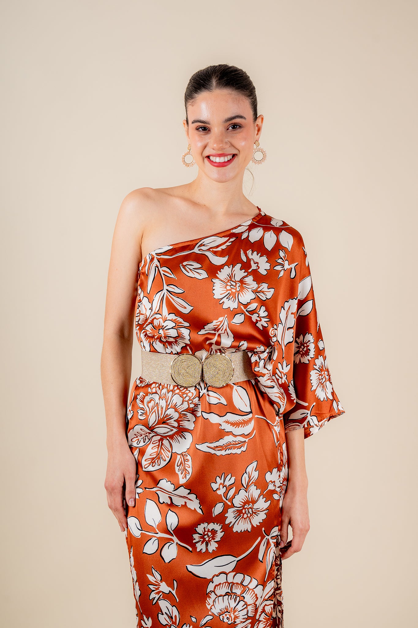 Katya Terracotta Dress