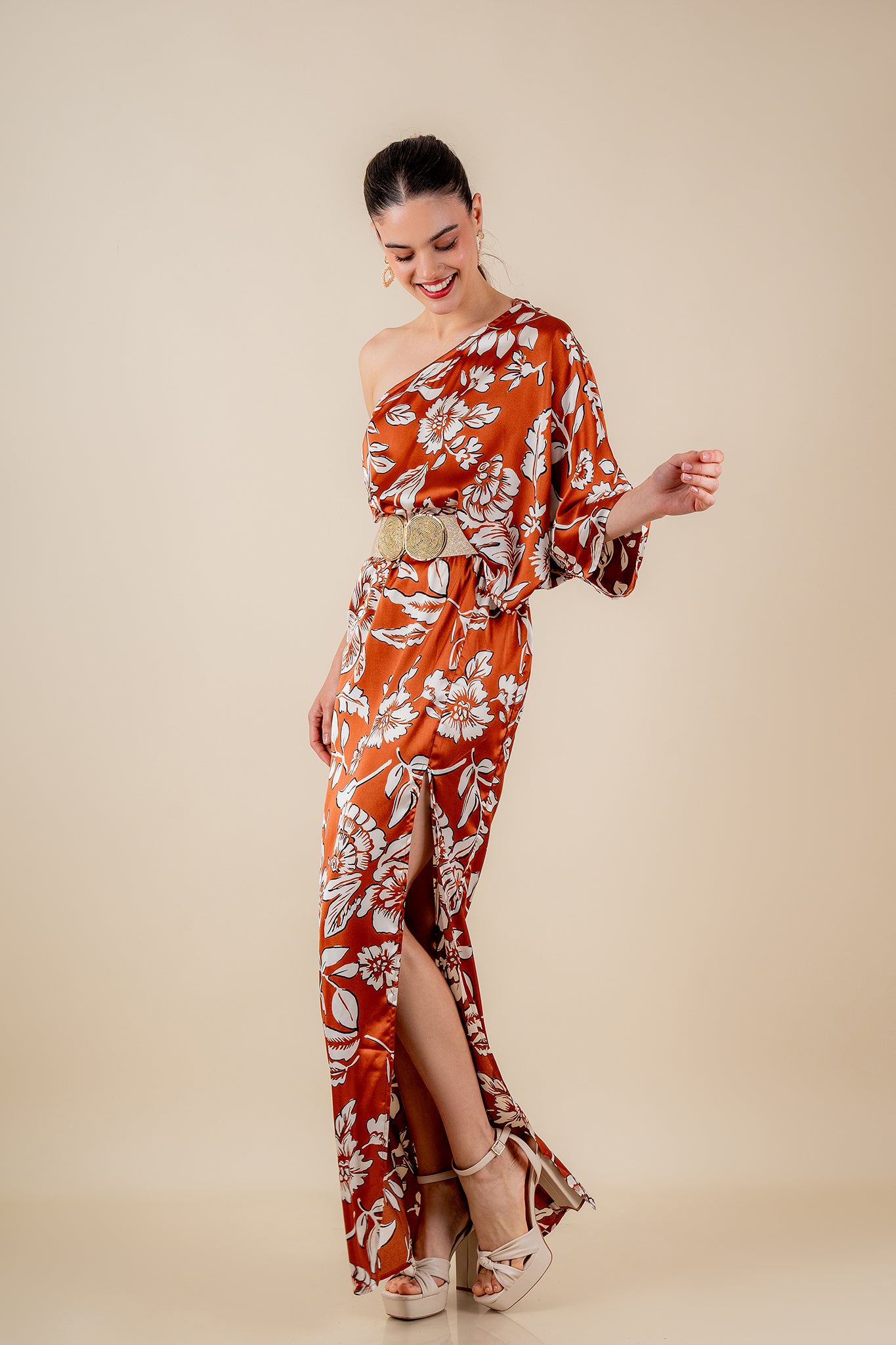 Katya Terracotta Dress