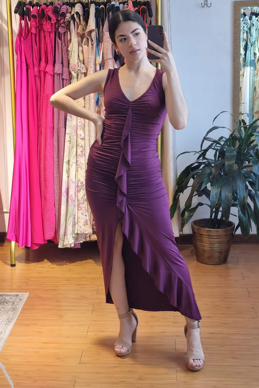 Aiti Purple Dress
