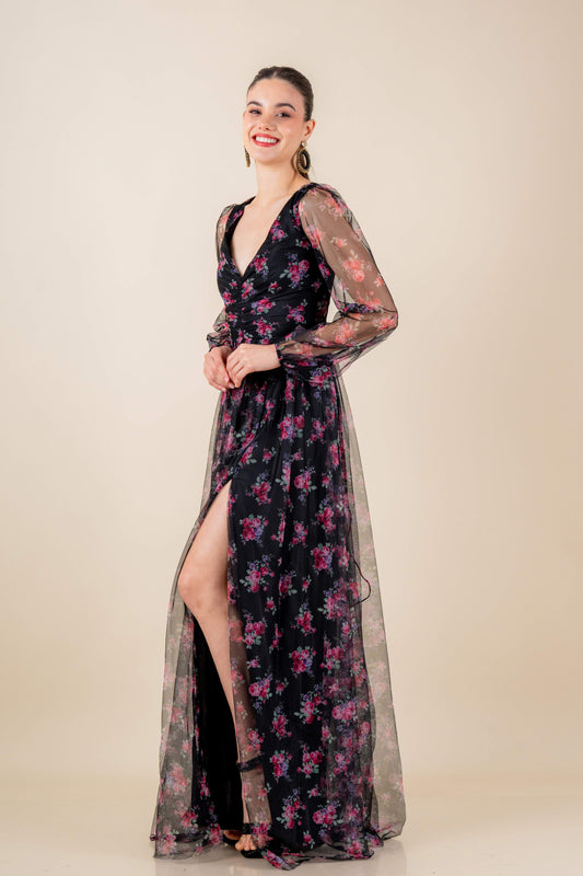 Fabiana Black Dress