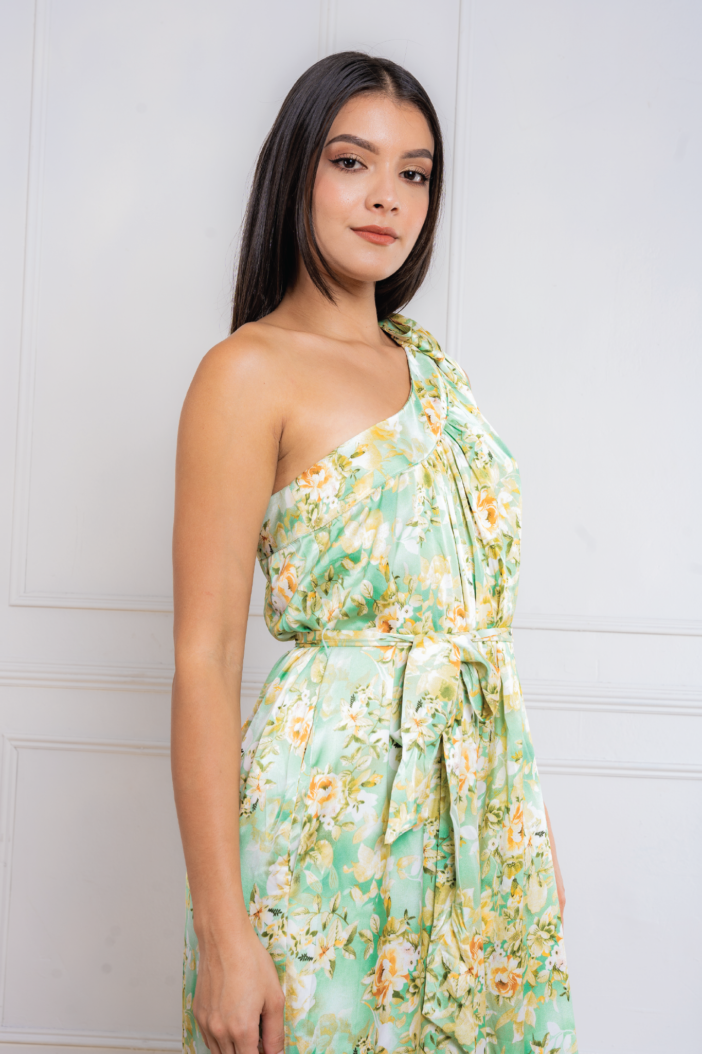 Almendra Green One Piece