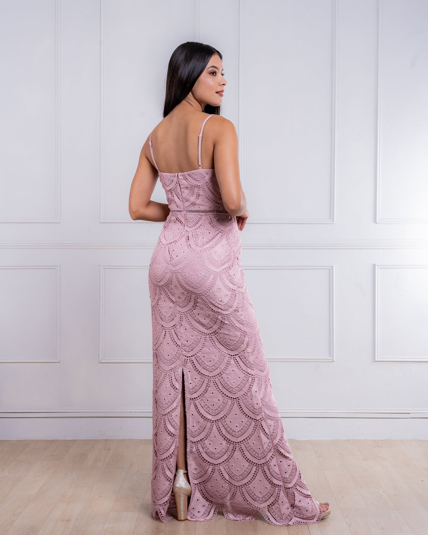 Paula Mauve Dress