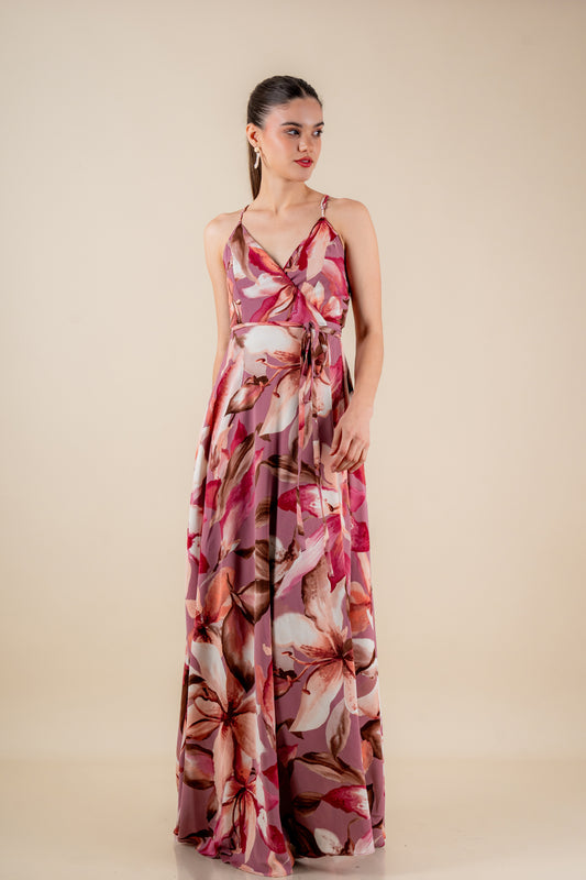 Pia Mauve Dress