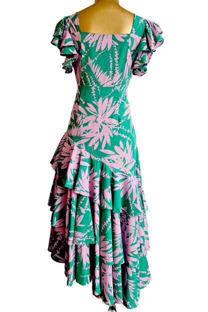 Galia Green Dress