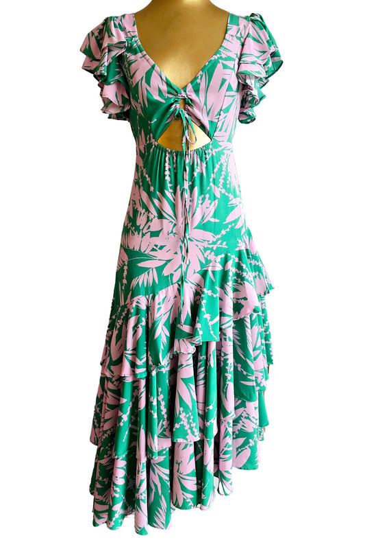 Galia Green Dress